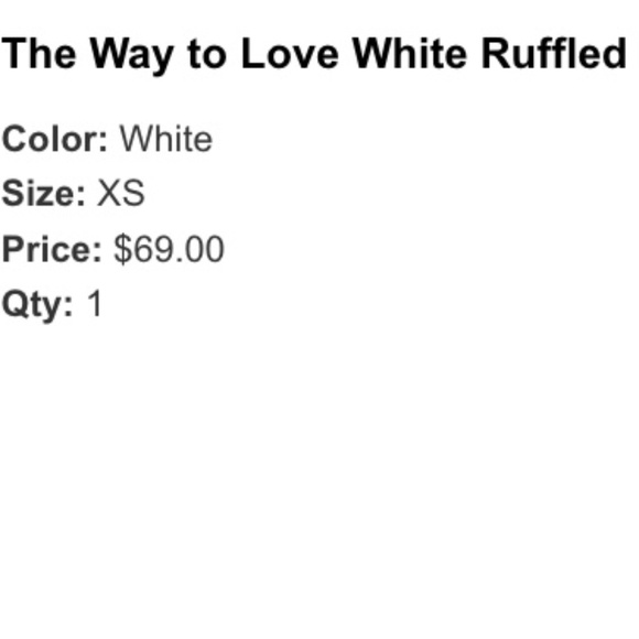 Lulus white dress - Picture 3 of 3